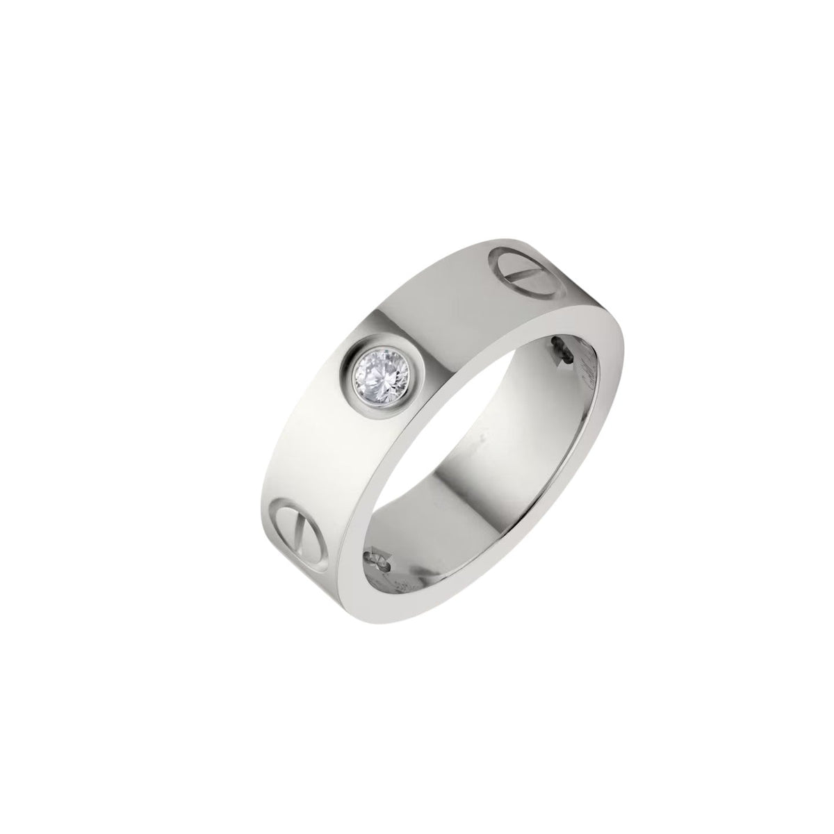 [AW]LOVE 5.5MM 3 DIAMONDS RING