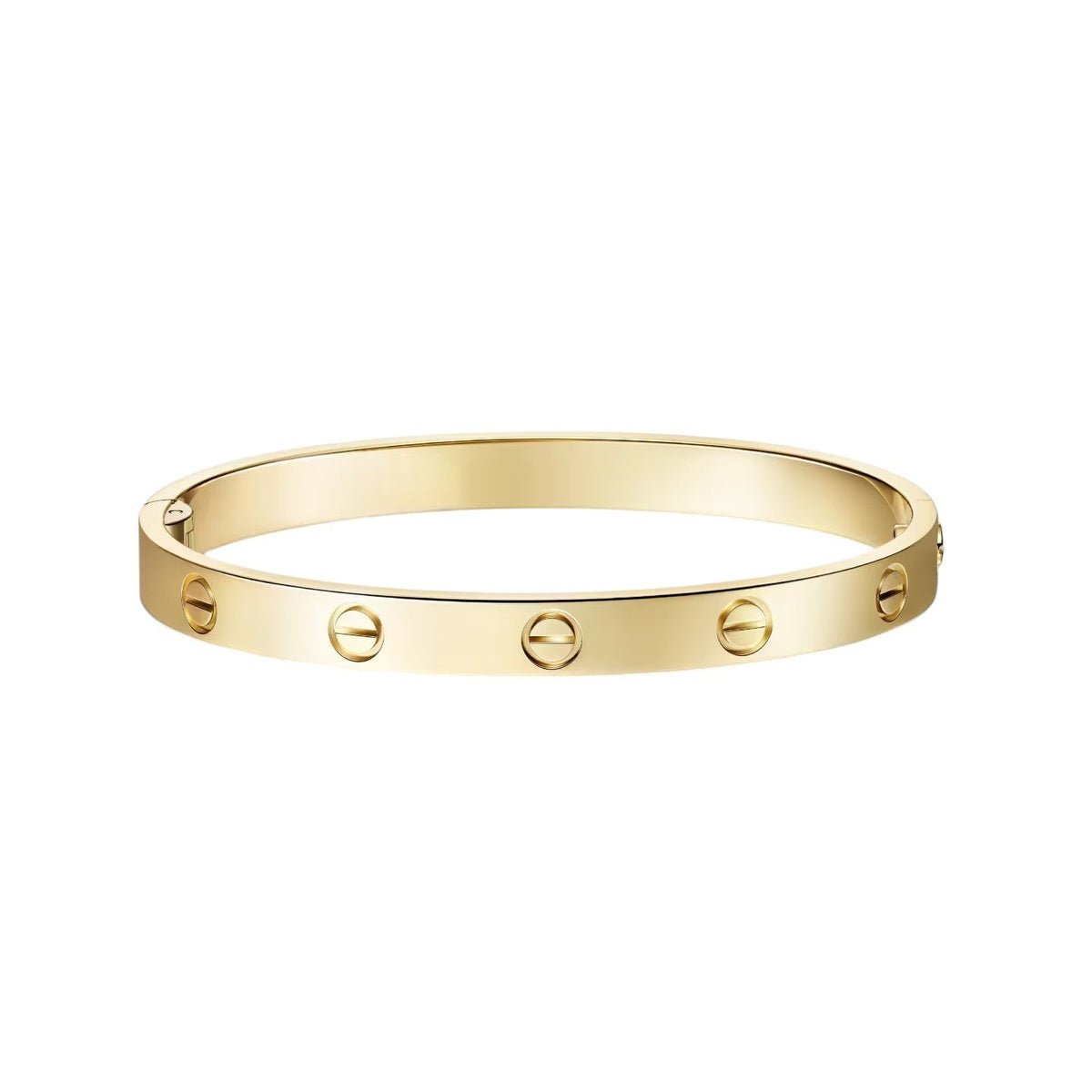 [AW]CLASSIC 6.1MM LOVE SINGLE-SCREW CLOSURE BANGLE