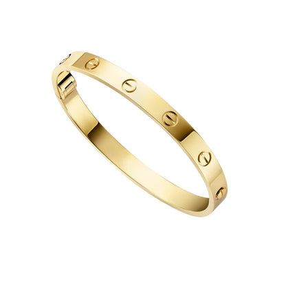 [AW]CLASSIC 6.1MM LOVE SINGLE-SCREW CLOSURE BANGLE