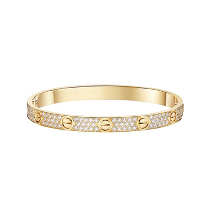 [AW]CLASSIC 6.1MM LOVE BANGLE - FULL PAVÉ