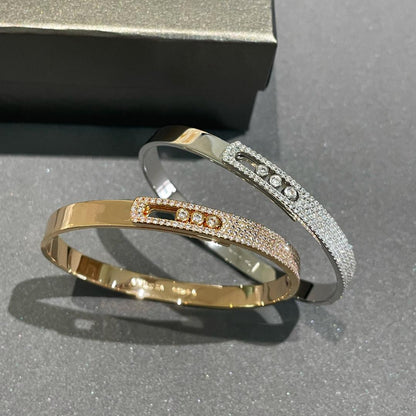 [AW]MOVE NOA PAVÉ DIAMOND BANGLE BRACELET