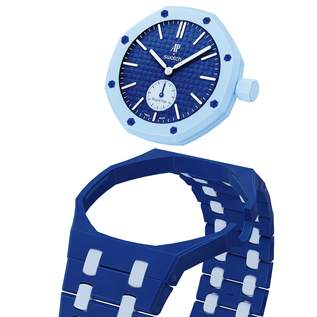 [AW]Royal Oak Pop Exclusive Bioceramic Case & Bioceramic Strap Mix Color