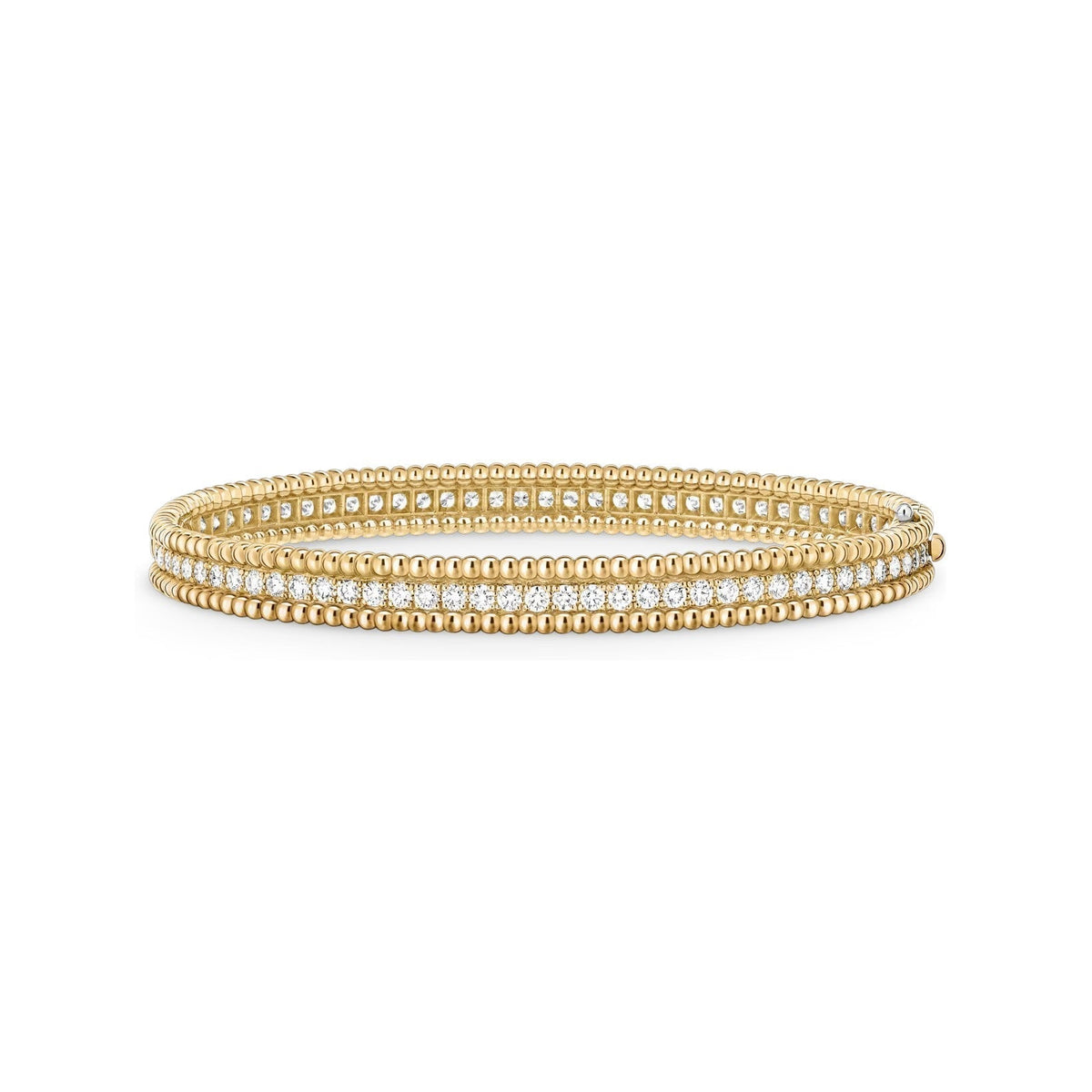 [AW]SIGNATURE BEADED CHAIN BRACELET