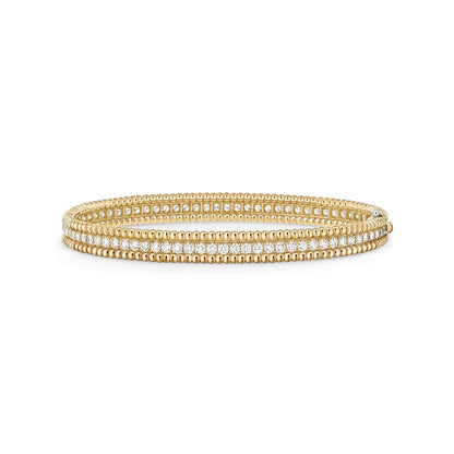 [AW]SIGNATURE BEADED CHAIN BRACELET