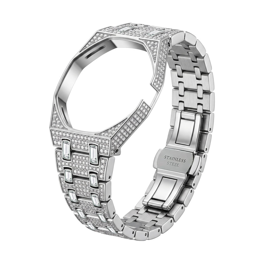 [AW]Royal Oak Pop Exclusive Bioceramic Case & Bioceramic Strap Full Diamond