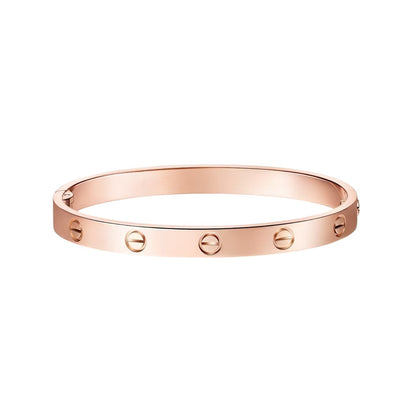 [AW]CLASSIC 6.1MM LOVE SINGLE-SCREW CLOSURE BANGLE