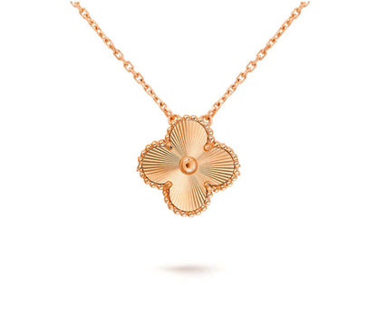 [AW]15MM CLOVER FLOWER PENDANT NECKLACE COLLECTION