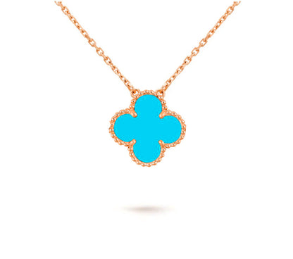 [AW]15MM CLOVER FLOWER PENDANT NECKLACE COLLECTION