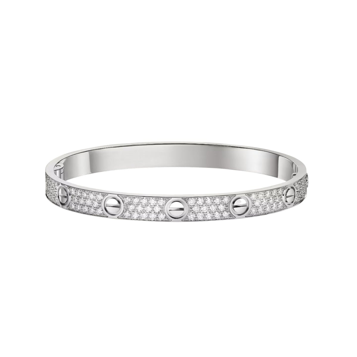 [AW]CLASSIC 6.1MM LOVE BANGLE - FULL PAVÉ