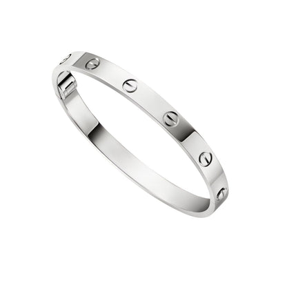[AW]CLASSIC 6.1MM LOVE SINGLE-SCREW CLOSURE BANGLE