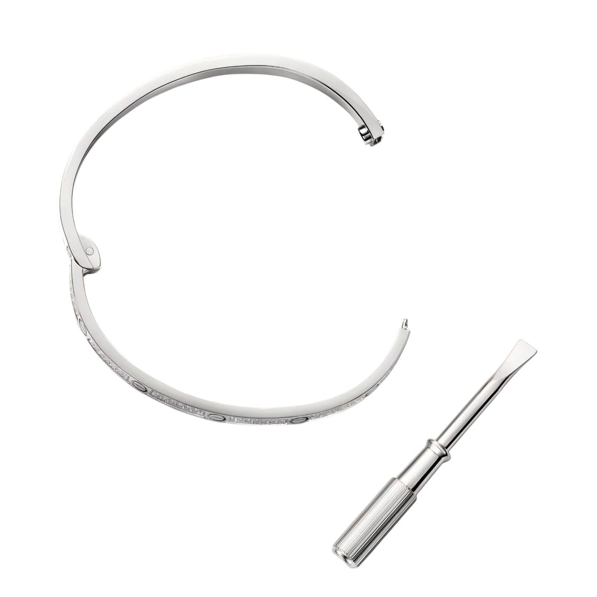 [AW]CLASSIC 3.65MM LOVE FULL PAVE BANGLE