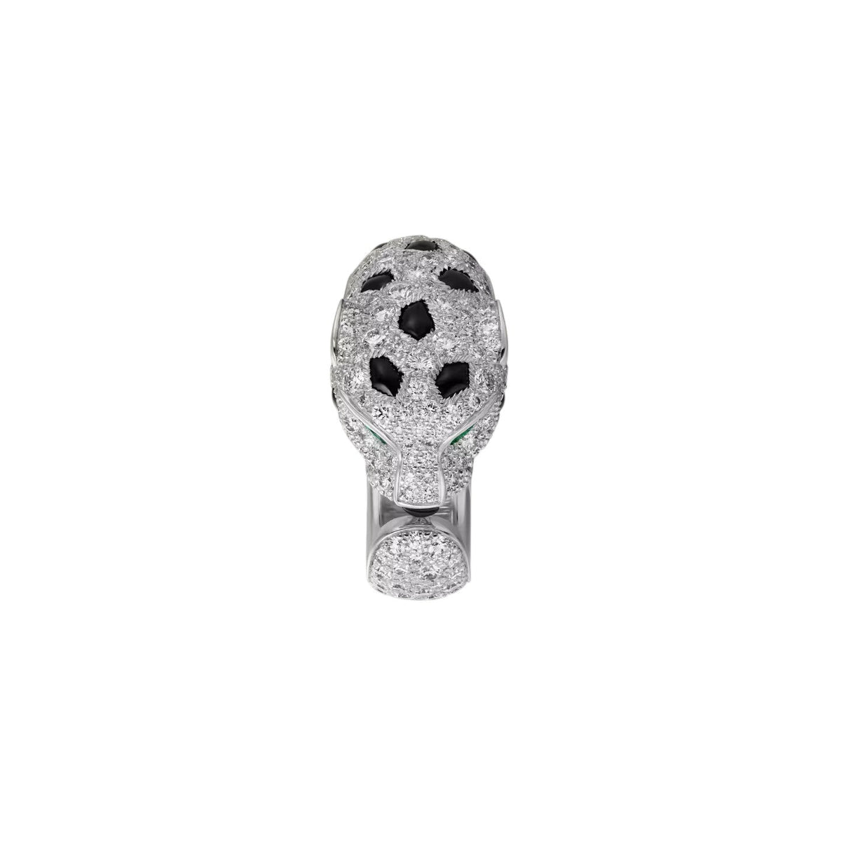 [AW]PANTHÈRE DE DIAMOND HALF-PAVÉ MEDIUM RING