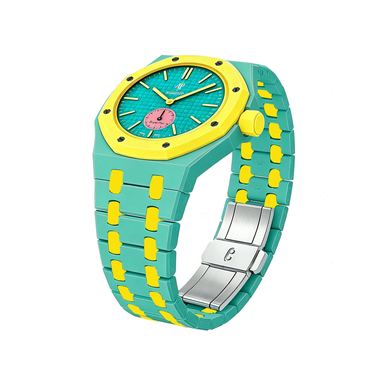 [AW]Royal Oak Pop Exclusive Bioceramic Case & Bioceramic Strap Mix Color