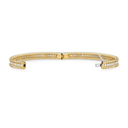 [AW]SIGNATURE BEADED CHAIN BRACELET
