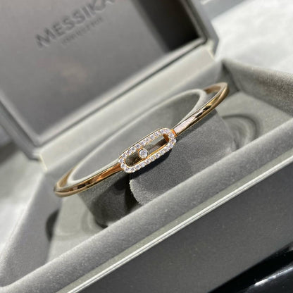 [AW]MOVE UNO PAVÉ FLEX BANGLE (MEDIUM)