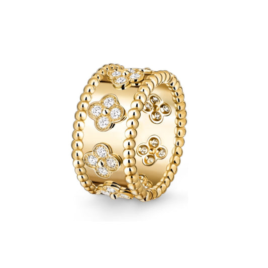 [AW]KALEIDOSCOPE RADIANCE WIDE BAND RING