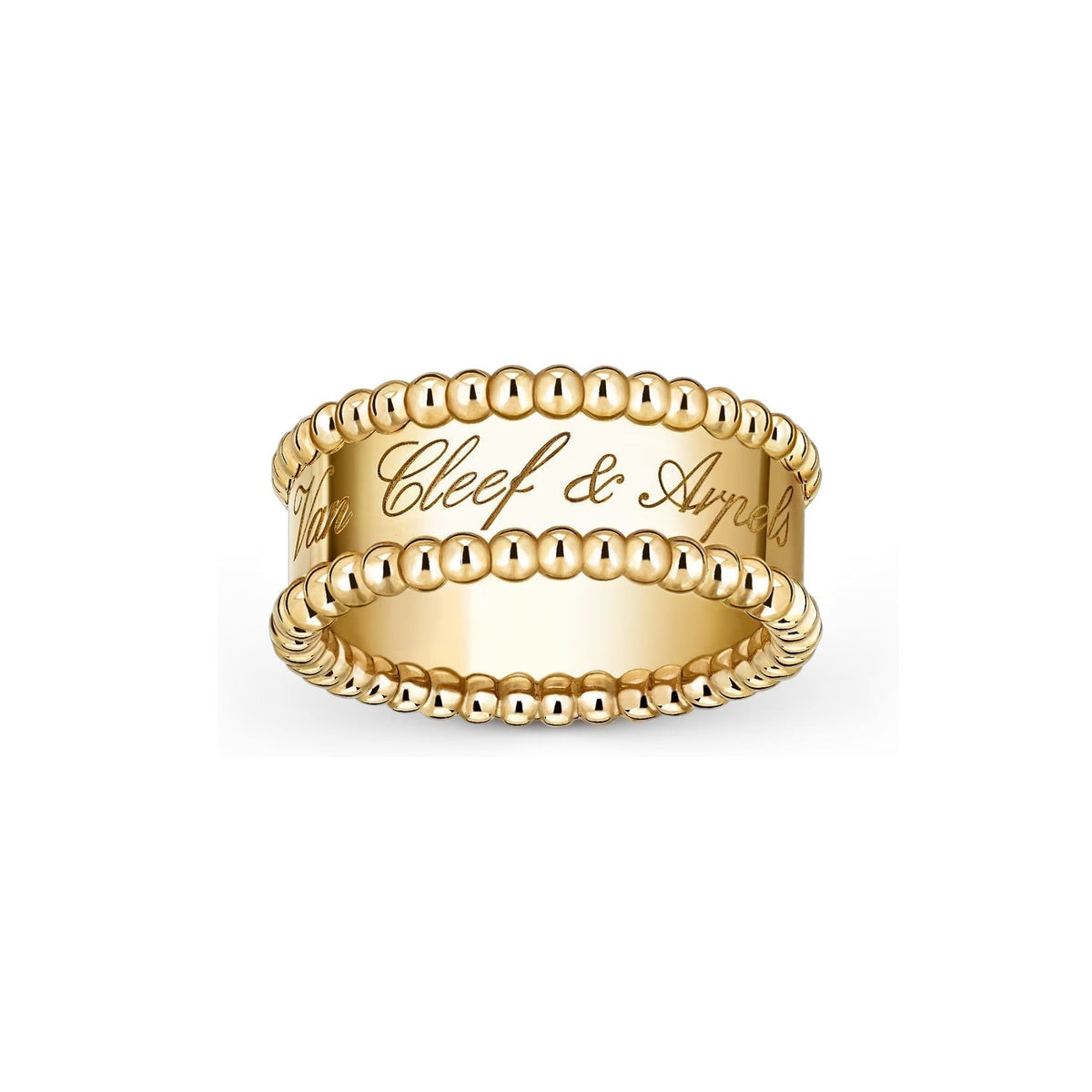 [AW]SIGNATURE DUAL-BEADED BAND RING