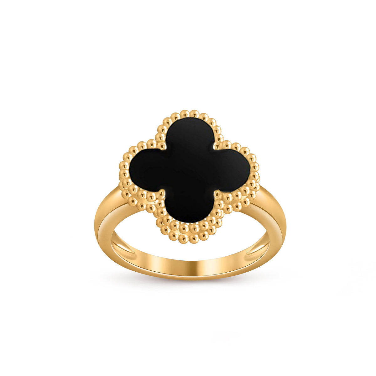 [AW]LUCKY CLOVER VINTAGE GOLD RING COLLECTION