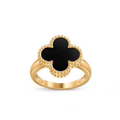 [AW]LUCKY CLOVER VINTAGE GOLD RING COLLECTION