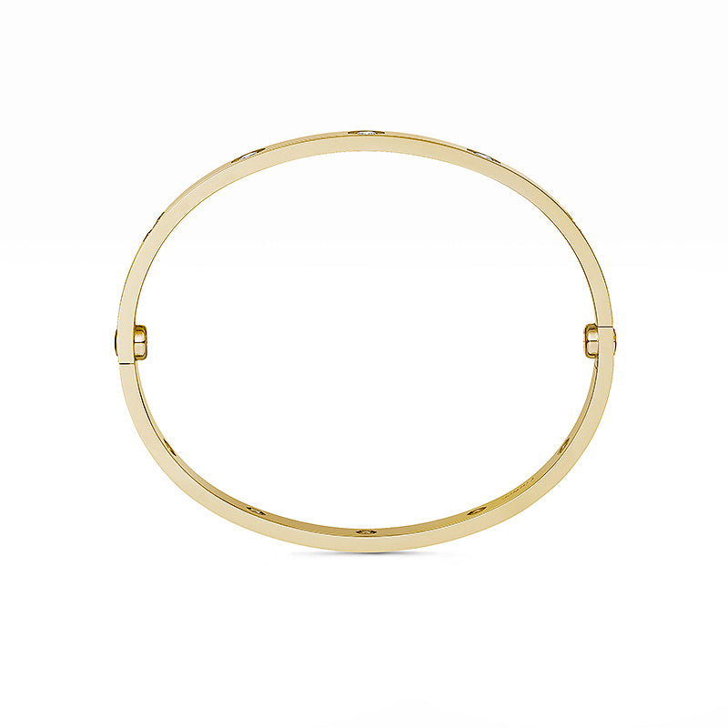 [AW]CLASSIC 6.1MM LOVE BANGLE - 10-DIAMOND