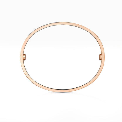 [AW]CLASSIC 6.1MM LOVE BANGLE - 4-DIAMOND