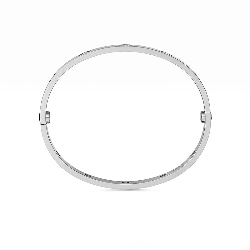 [AW]CLASSIC 6.1MM LOVE BANGLE - 10-DIAMOND