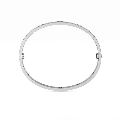 [AW]CLASSIC 6.1MM LOVE BANGLE - 10-DIAMOND