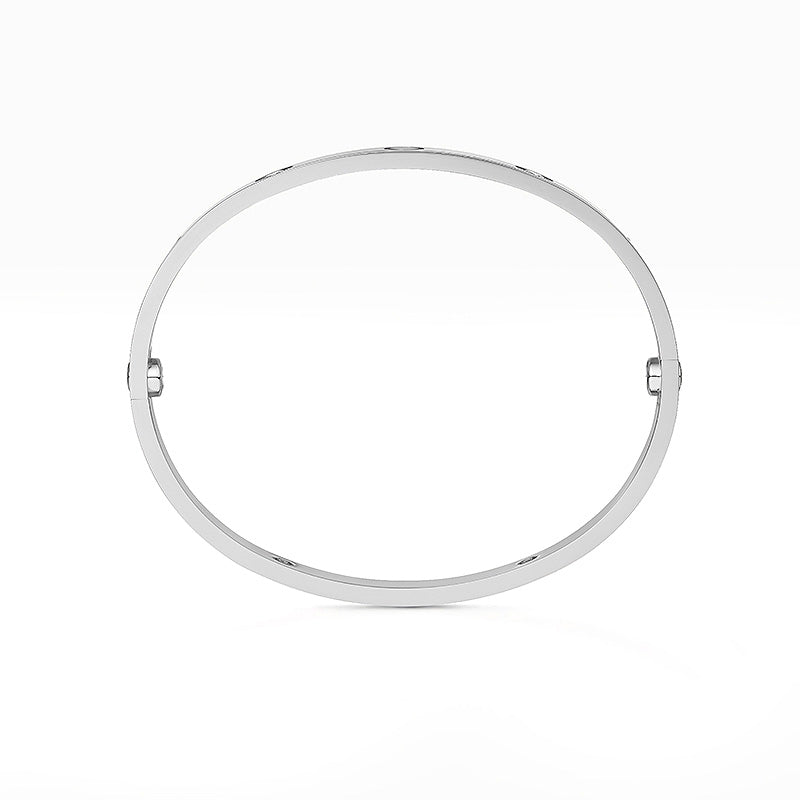 [AW]CLASSIC 6.1MM LOVE BANGLE - 4-DIAMOND