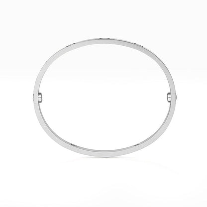 [AW]CLASSIC 6.1MM LOVE BANGLE - 4-DIAMOND