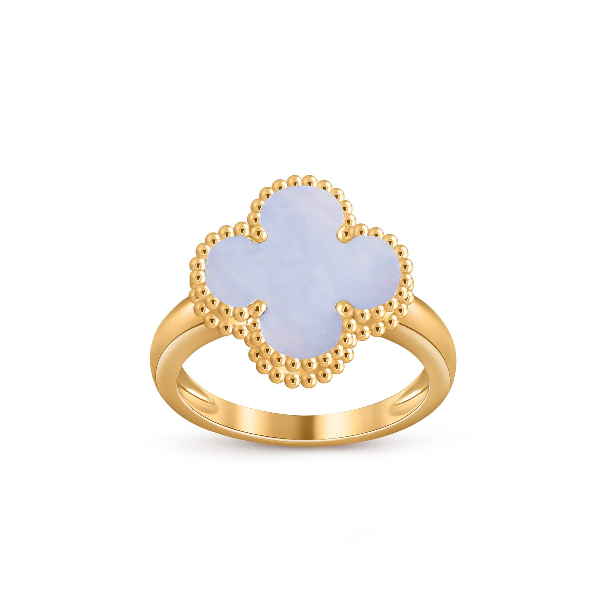 [AW]LUCKY CLOVER VINTAGE GOLD RING COLLECTION