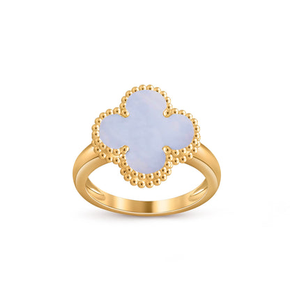 [AW]LUCKY CLOVER VINTAGE GOLD RING COLLECTION