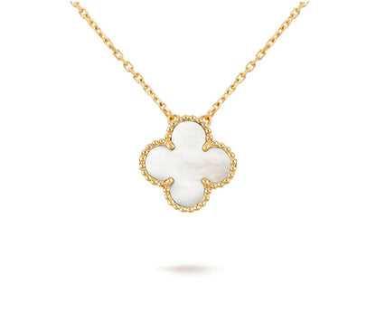 [AW]15MM CLOVER FLOWER PENDANT NECKLACE COLLECTION