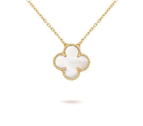 [AW]15MM CLOVER FLOWER PENDANT NECKLACE COLLECTION