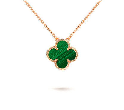 [AW]15MM CLOVER FLOWER PENDANT NECKLACE COLLECTION