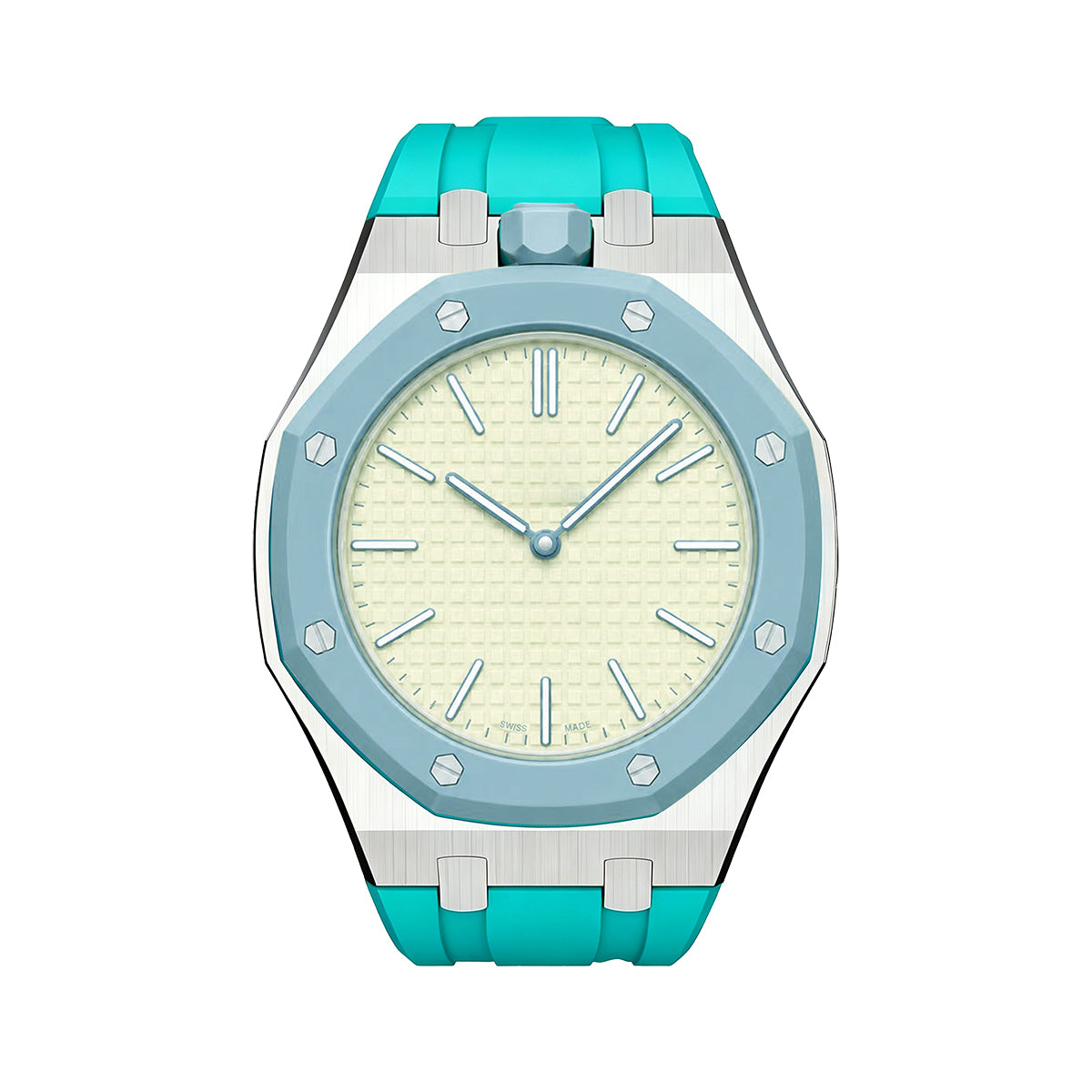 [AW]ROYAL OAK POP EXCLUSIVE STEEL CASE & SILICONE STRAP