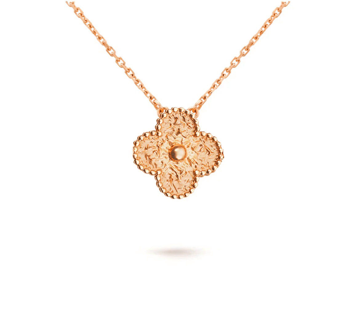 [AW]15MM CLOVER FLOWER PENDANT NECKLACE COLLECTION