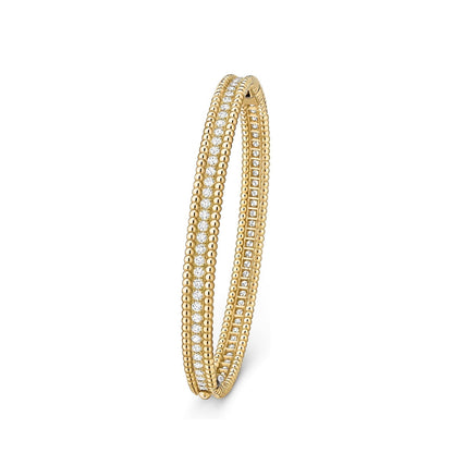 [AW]SIGNATURE BEADED CHAIN BRACELET