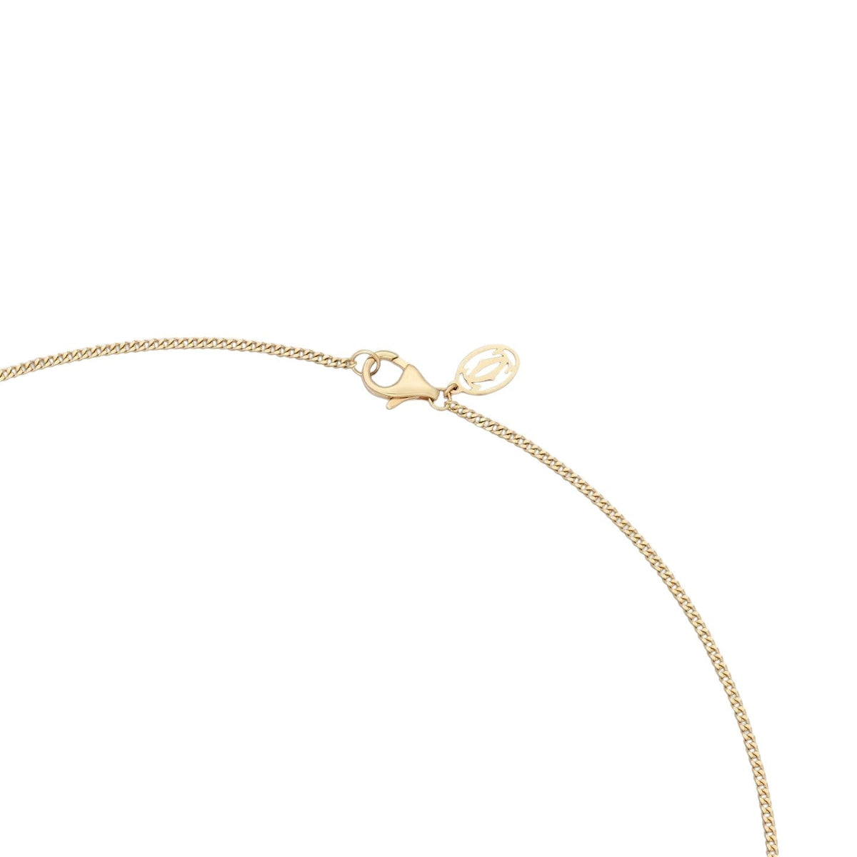 [AW]TRI-COLOR SQUARE RING NECKLACE