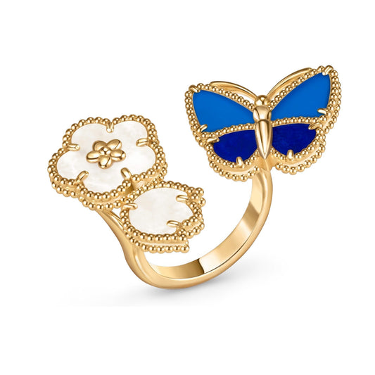 [AW]SPRING BUTTERFLY OPEN RING