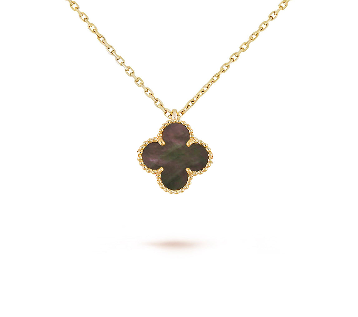 [AW]9.5MM MINI CLOVER PENDANT NECKLACE COLLECTION
