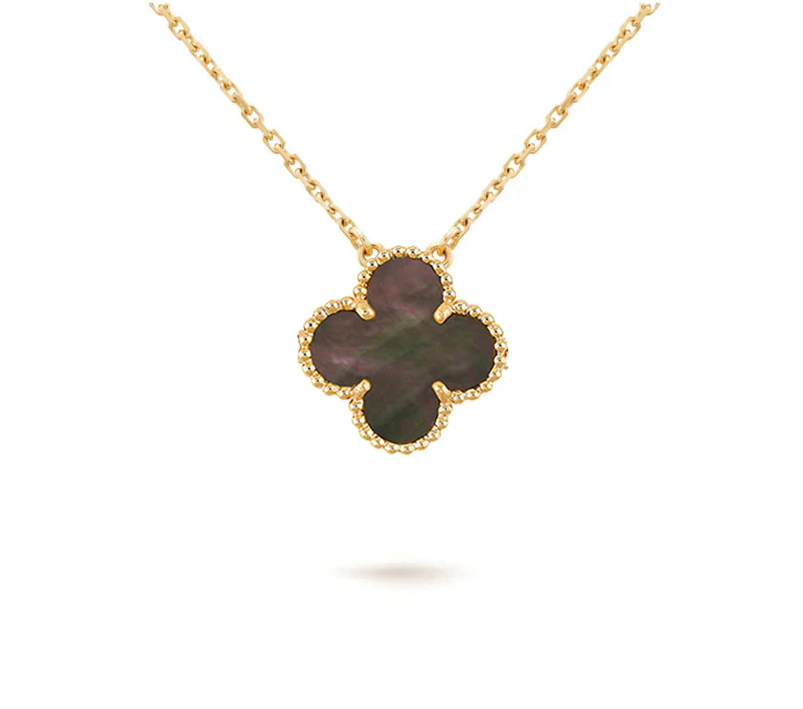 [AW]15MM CLOVER FLOWER PENDANT NECKLACE COLLECTION