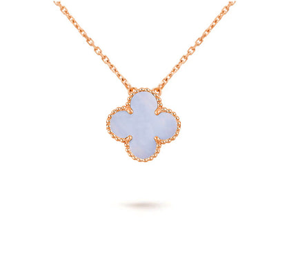 [AW]15MM CLOVER FLOWER PENDANT NECKLACE COLLECTION