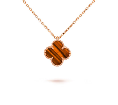 [AW]9.5MM MINI CLOVER PENDANT NECKLACE COLLECTION