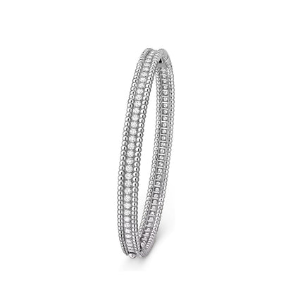 [AW]SIGNATURE BEADED CHAIN BRACELET