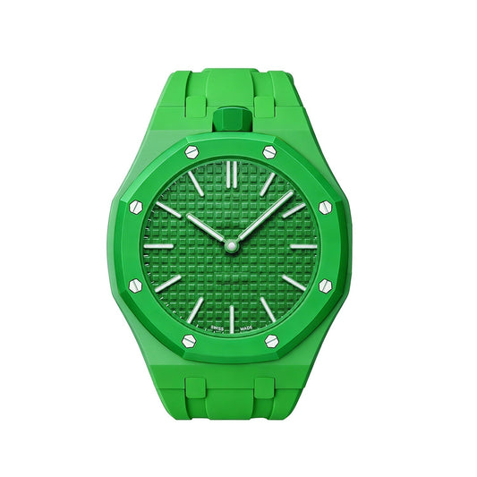 [AW]OAK POP EXCLUSIVE GREEN SILICONE STRAP