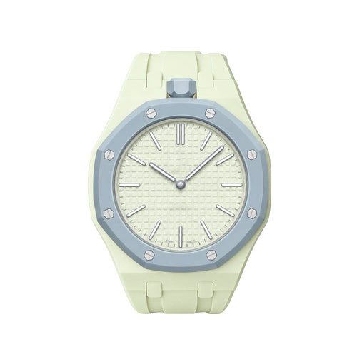 [AW]OAK POP EXCLUSIVE CREAMY YELLOW SILICONE STRAP