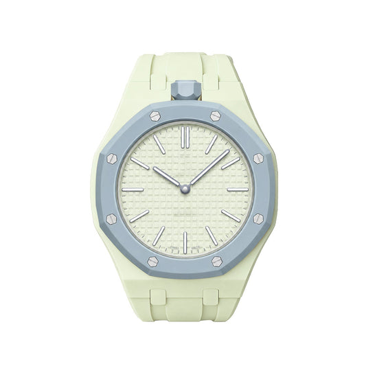 [AW]OAK POP EXCLUSIVE CREAMY YELLOW SILICONE STRAP