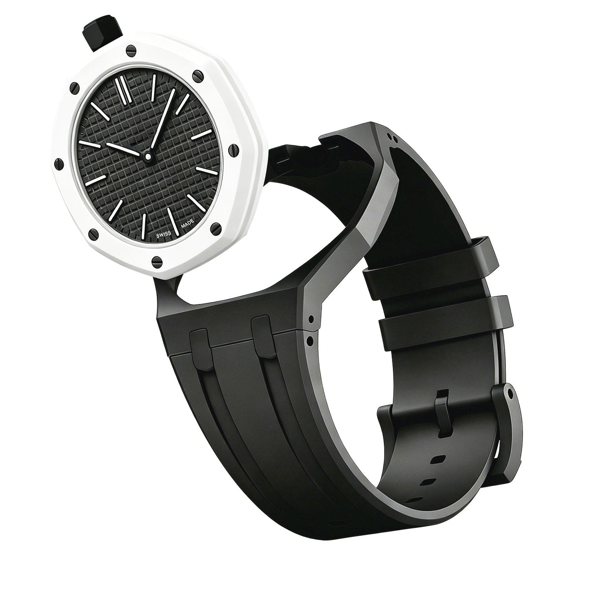 [AW]OAK POP EXCLUSIVE BLACK SILICONE STRAP