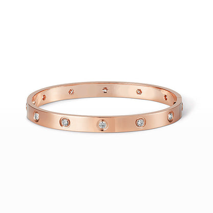 [AW]CLASSIC 6.1MM LOVE BANGLE - 10-DIAMOND