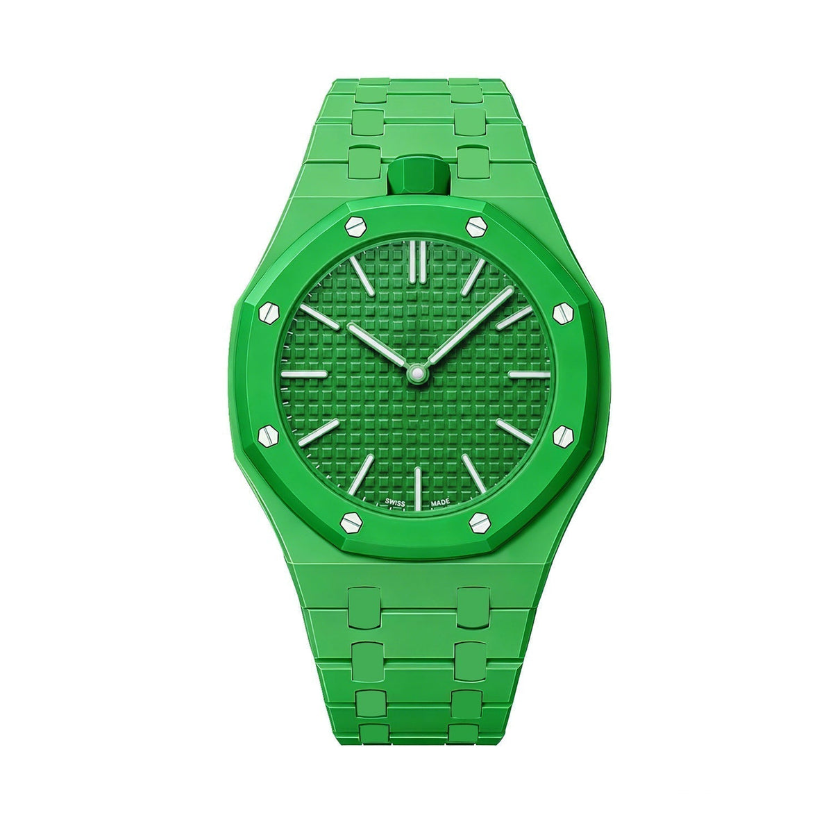 [AW]OAK POP EXCLUSIVE GREEN  BIOCERAMIC STRAP